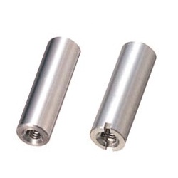 Spacer / hexagonal / stainless steel / two-sided internal thread / KSU-300A