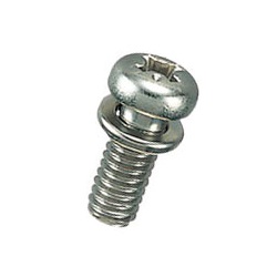 Brass Pan Head Screw Set (SW Included) / B-0000-S