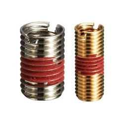 Brass/Aluminum Insert Nut Threaded Type (Loosening Prevention/Slotted) / IRB-SCW