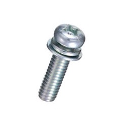 Steel Pan-Head Screw (With SW / PW [Small]) / F-0000-S1E