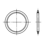 Biting Fitting for Anti-Vibration Fitting NE-Type Steel Pipe  Bonded Seal