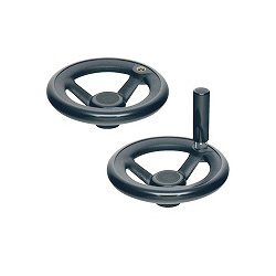 Round Rim-Type Engineering Plastic Handwheel (NRP, RP) NRP315-SUS-H26