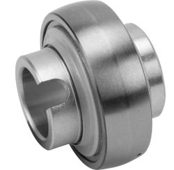 Radial insert ball bearings / single row / outer ring spherical / drive slot / GLE30-KLL-B / GLExx-KLL-B / INA