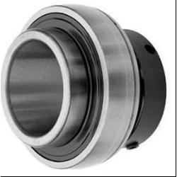 Radial insert ball bearings / single row / outer ring spherical / eccentric locking collar / GNExx-KRR-B / INA