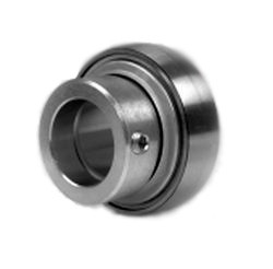 Radial insert ball bearings / outer ring cylindrical / with steel adjusting ring / eccentric locking collar / P seals on both sides / PE / INA