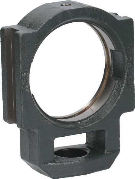 INA Take-Up Unit, Gray Cast Iron with Through-Hole Fastening