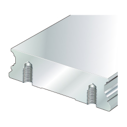 Profile rails / wide rail / precision class selectable / TKVD-W-U