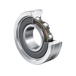 Radial insert ball bearings / single row / NPP / inner ring for fit / adjusting ring / INA