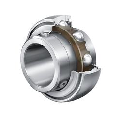 Radial insert ball bearings / outer ring spherical / location by grub screws / R seals on both sides / GYExx-KRR-B-VA / INA GYE45-XL-KRR-B-VA-HLA