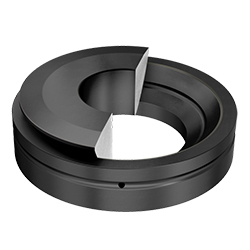 Axial Spherical Plain Bearing, Requiring Maintenance, Steel/Steel Sliding Contact Surface, Open Design