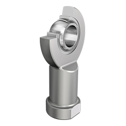 Rod End, with Internal Left-Hand Thread, Maintenance-Free, PTFE-Composite Sliding Layer, Open Design