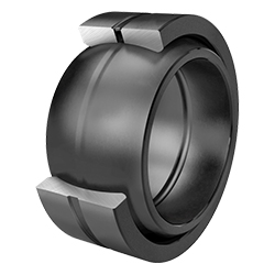 Standard-Performance Radial Spherical Plain Bearing, Requiring Maintenance, Steel/Steel Sliding Contact Surface, Open Design