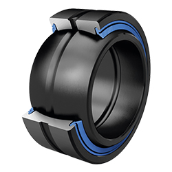 Standard-Performance Radial Spherical Plain Bearing, Requiring Maintenance, Steel/Steel Sliding Contact Surface, Sealed Design