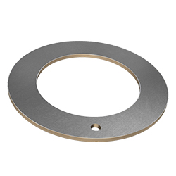 Thrust Washer, Low-Maintenance, with Bronze Backing