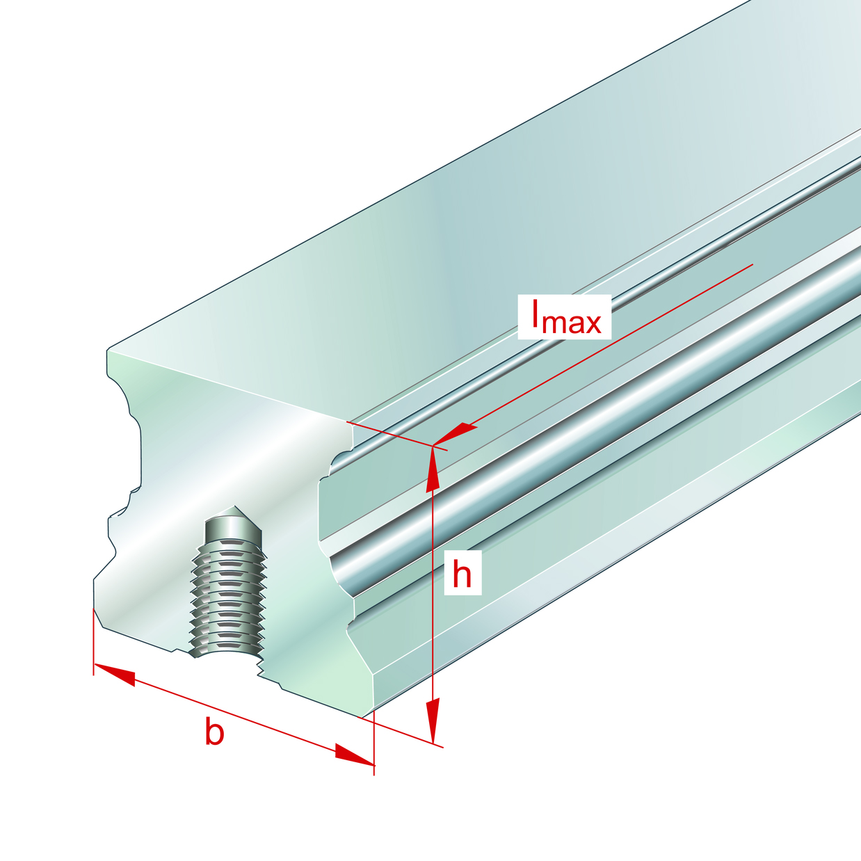 Guide Rails, TKVD..-B-U Series