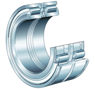 Cylindrical Roller Bearing SL04..-D, Full Complement Roller Set, Two-Row, Locating Bearing, Type SL04