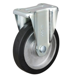 Castors for Trolleys TR-AWK Type, Aluminum Core Type with Fixed Hardware TR-100AWK