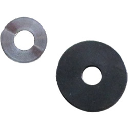 Spacer washers / steel, stainless steel / black oxided, nickel-plated / WCx, WMx, WSx WC1204-2