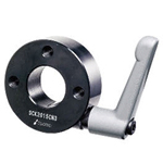 Set collars / stainless steel, steel / wedge clamping / clamping lever, triple cross thread / SCK-N3 SCK2515SN3B