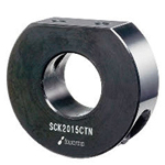 Set collars / flattened on one side / stainless steel, steel / wedge clamping / front thread / SCK-TN SCK4020CTN