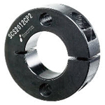 Set collars / stainless steel, steel / slotted / double cross bore / SCS-P2 SCS3515SP2