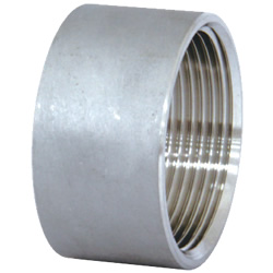 Stainless Steel Screw-In Tube Fitting, Straight Half Socket SUS-HS-RP-1/2