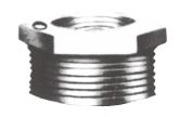 Screw-In Malleable Cast Iron Pipe Fitting, Bushing BU-W-3/8X1/8