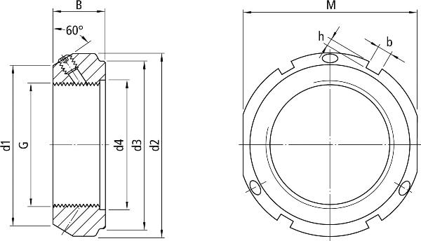 KMT 10 | SKF Precision Shaft Nuts with Retaining Pins KMT from SKF