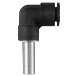 Junron One-Touch Fitting M Series (for General Piping) Elbow Plug PLCM-8-PM