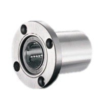 Linear ball bearings / round flange / steel / LKBMFUU LKBMF8SUU
