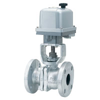Cast Iron 10K Ball Valve with Electric Actuator EXH100-10FCTB-25A