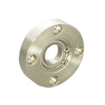 Bearing housings / round flange / counterbore, internal thread / circlip / deep groove ball bearing / stainless steel / BCRS