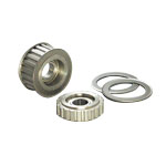 Tensioner Idlers / profile selectable / with flanged pulley / single bearing, double bearing / steel / TPI