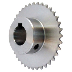 Standard Sprocket Model 25B, Semi-F Series, Shaft Hole Machining Completed (New JIS Key)