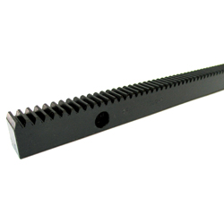 Rack gears with machinable mounting holes / both ends machined / KFH