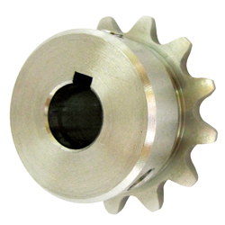SUSFBN25B Stainless Steel Finished Bore Sprocket SUSFBN25B16D10K4