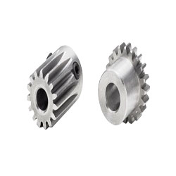 Spur gears for steel rack pitch 2