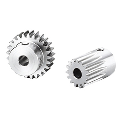 Spur gears / stainless steel / module 1.0