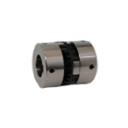 Oldham couplings / grub screw clamping / 1 disc: POM, Nylon, PEEK / body: aluminium, brass / series MJ / MIGHTY MJ-50-12X22