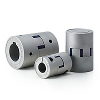 Claw couplings / mounting selectable / claw disc: PU, Shore A97 / body: aluminium / ALS-B / MIKI PULLEY ALS-055-B-16-16