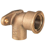 Copper Tube Fitting, Copper Tube Fitting for Hot Water Supply, Water Faucet Elbow with Copper Tube Shoulder Seat