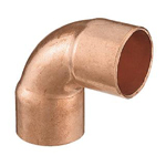 Copper Pipe Joint, for Hot Water Supply / Refrigerant Piping, Copper Pipe Elbow (90°)