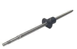 Ball screws / compact flange / diameter 8 - 32 / pitch 2 - 32 / C10 / HRC 58 / MV