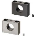 Shaft holders / block form / one-piece