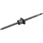 Ball screws / compact flange / diameter 15 / pitch 5, 10, 20 / C3, C5, C7 / preloaded, 5µ, 30µ / steel / 58-62HRC