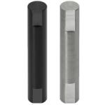 Hinge pins / stainless steel, steel / two-sided flat face