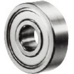 Deep groove ball bearings / single row / ZZ / heat resistant, max. 250°C / MISUMI KB6204ZZ