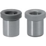 Flanged drill bushes / Bore G6 / steel, stainless steel / 50HRC, 60HRC JBHM2-12