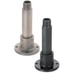 Pipe Stands / Threaded / Round Flange