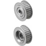 Tensioner Idlers / toothed / profile selectable / flanged pulley deselectable / single bearing, double bearing / aluminium
